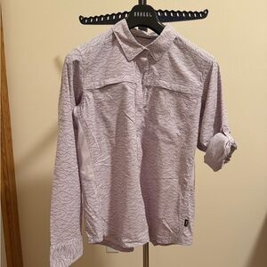 REI Lavender Patterned Women's Shirt